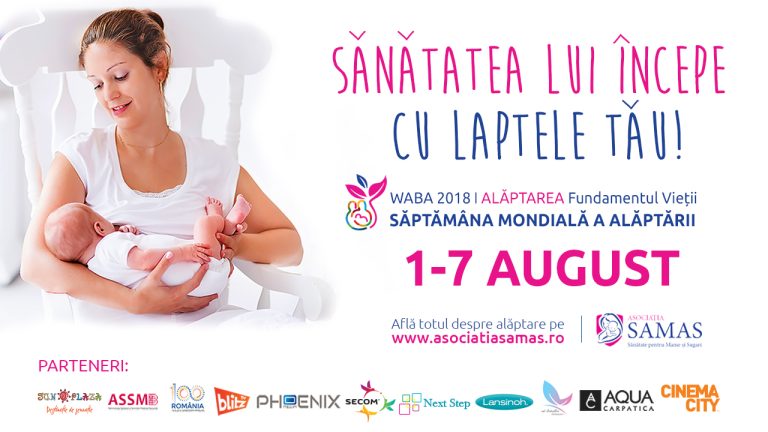 “Sănătatea lui începe cu laptele tău!”