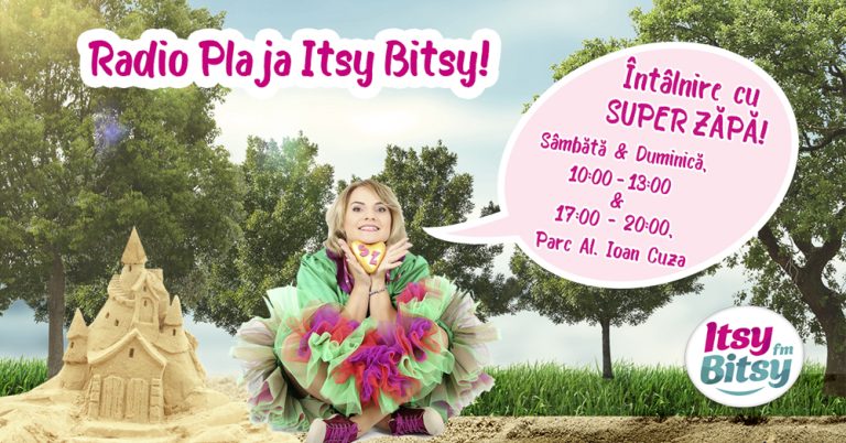 Radiomobilul Itsy Bitsy FM transmite live din cele mai faine locuri pentru copii și părinți