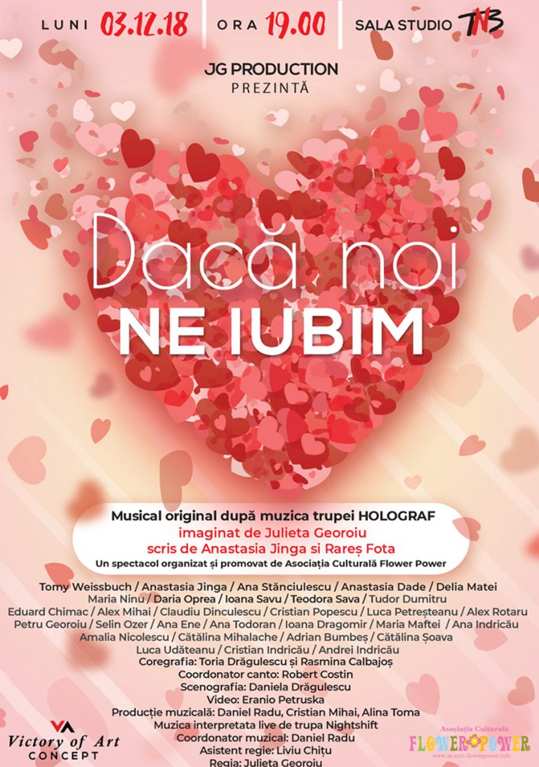 DACĂ NOI NE IUBIM, muzical adolescentin, pe muzica trupei Holograf