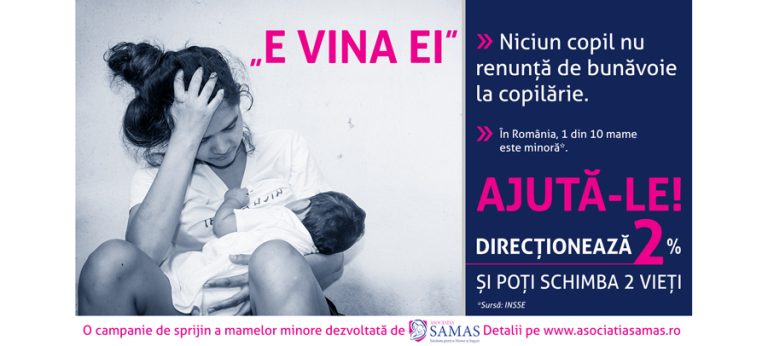 Direcționează 2% și poți schimba 2 vieți!
