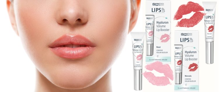 LIPS UP Hyaluron Volume Lip Booster pentru buze voluptoase, irezistibile!