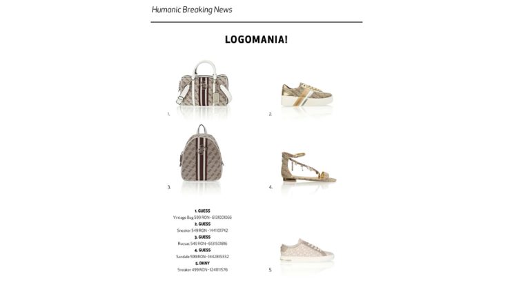 HUMANIC: Logomania lunii aprilie
