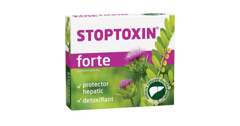    Spune STOP toxinelor! Protejează-ți ficatul cu Stoptoxin Forte