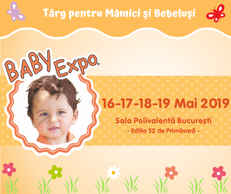 Joi, 16 Mai incepe BABY EXPO – Cel mai Cool eveniment dedicat viitoarelor Mamici si Parintilor cu Copii cu varste intre 0 si 5 ani.