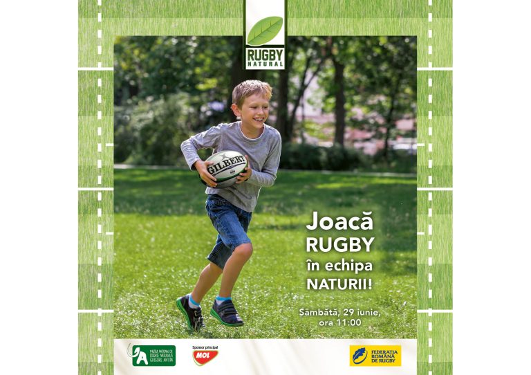 Joacă rugby în echipa naturii!