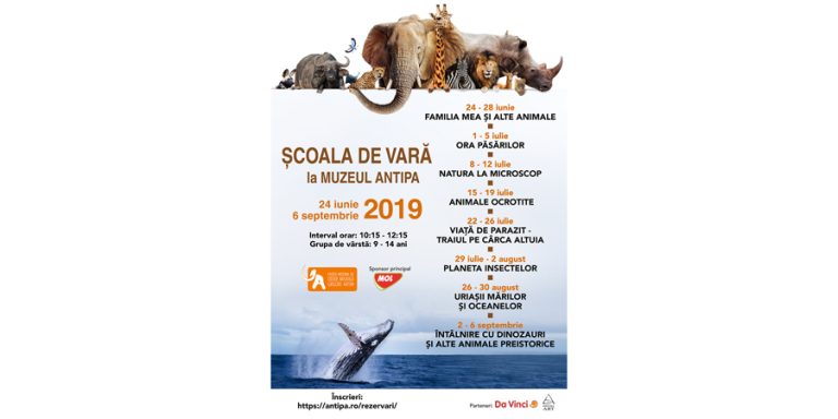 Școala de Vară la Antipa