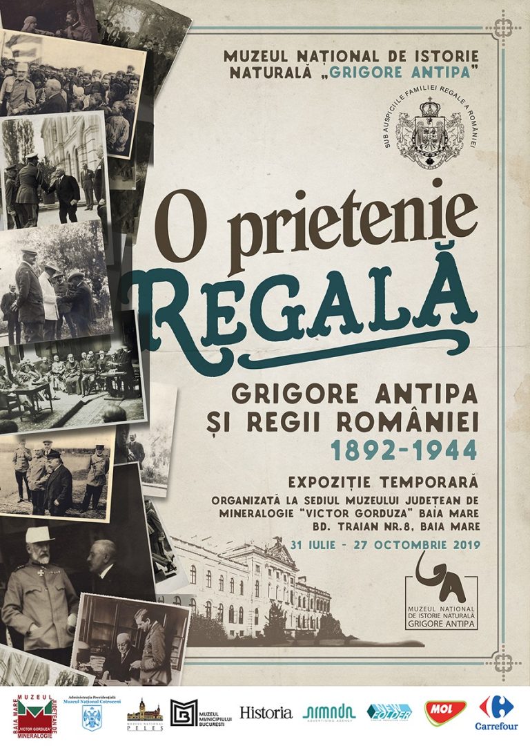 Expoziția „O Prietenie Regală: Grigore Antipa și Regii României 1892-1944” la Baia Mare