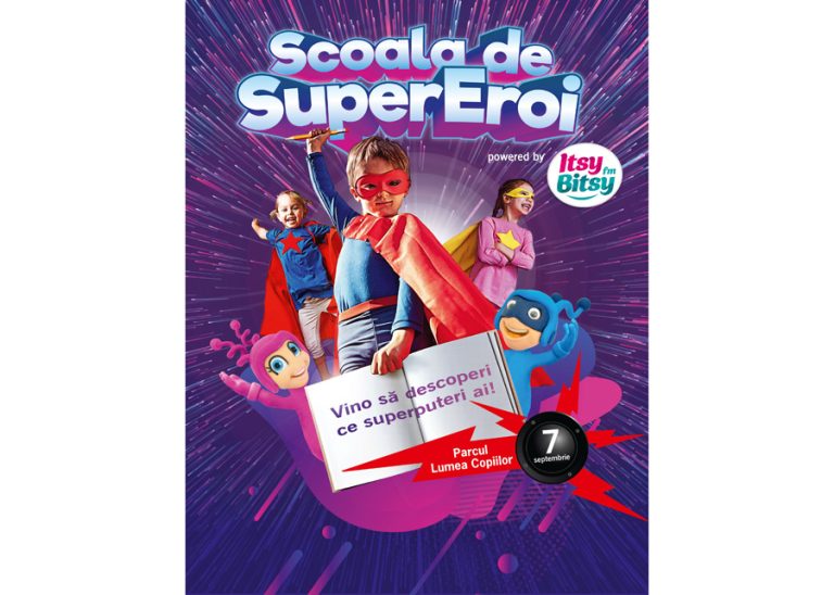 Copiii descoperă că au superputeri cu Itsy Bitsy