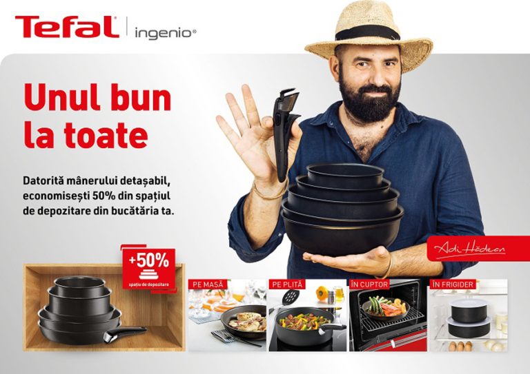 Versatilitate și ergonomie cu Tefal Ingenio
