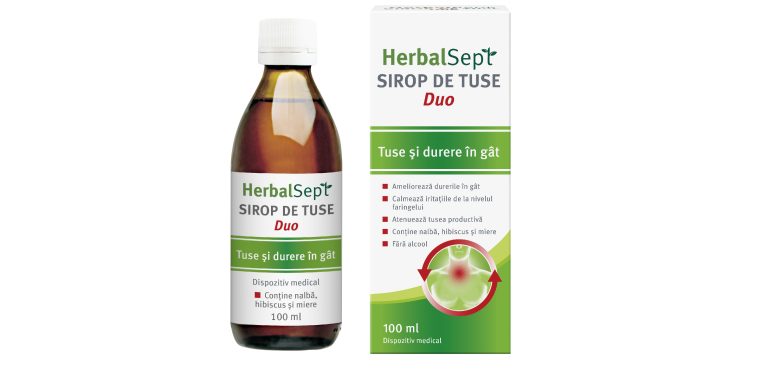 Cum pui două simptome ale răcelii la respect? Cu HerbalSept Duo