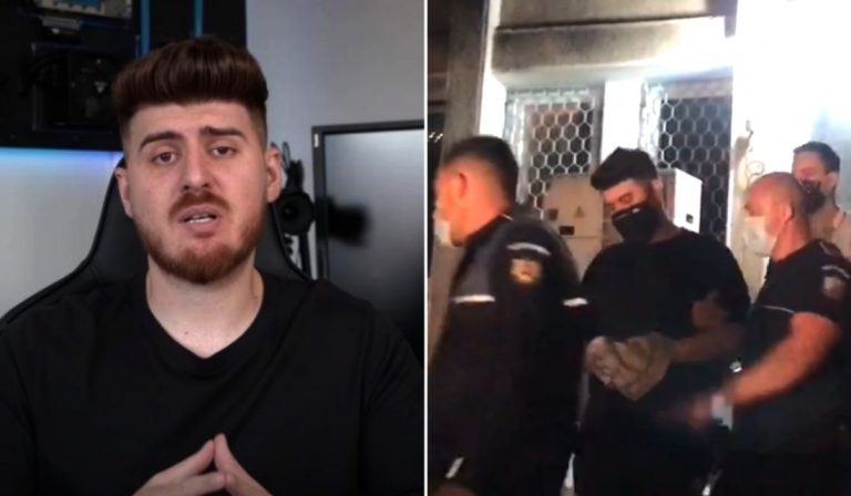 Vlogger-ul Alexandru Bălan, care a instigat la violarea minorelor, reținut de polițiști