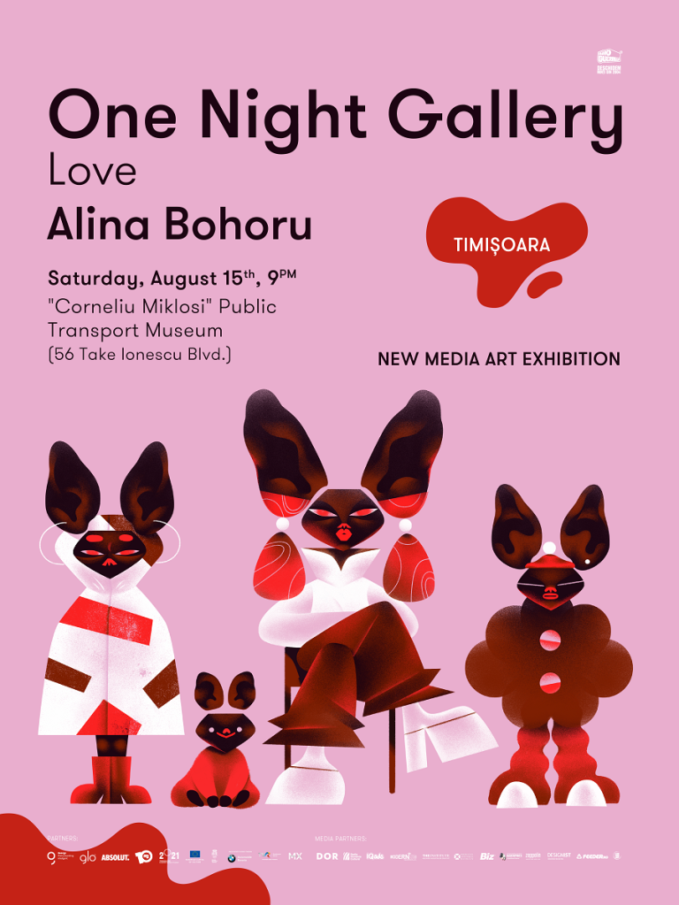 Expoziția de new media art One Night Gallery, la Timișoara