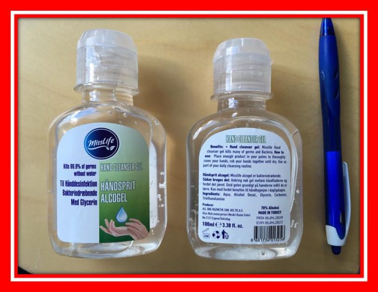 ANPC: Gel dezinfectant pentru mâini, extrem de periculos, în comerț. Este toxic!